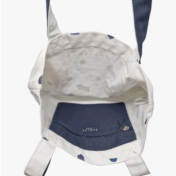 RADLEY Dotty Dog Cotton Canvas Shopper Tote Bag- NWT - Picture 8 of 8